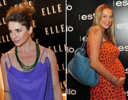 Luana Piovani, Letícia Spiller, Larissa Maciel e Tammy di Calafiori estiveram no lounge Elle e Estilo