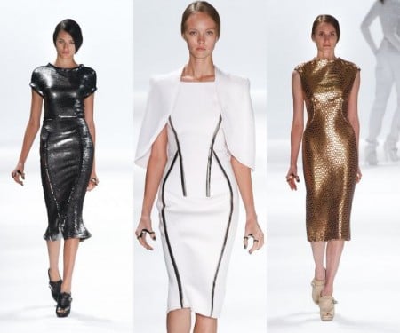 Tufi Duek traz coleção futurista e aposta nos vestidos – SPFW Inverno 2012