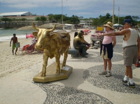A Cow Parade toma conta do Rio de Janeiro em 2011