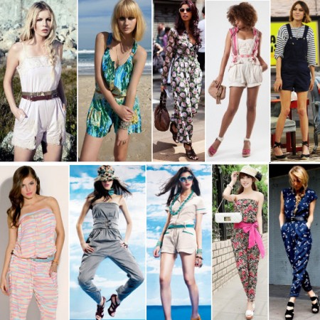 Macaquinhos e Macacões para o Verão 2012 – Muitos looks para você arrasar / Parte 1
