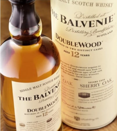 Single Malt Scotch Whisky The Balvenie DoubleWood 12 anos