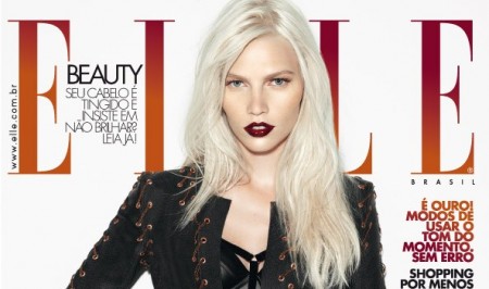 ELLE de março traz Aline Weber na capa e em editorial com as peças de inverno