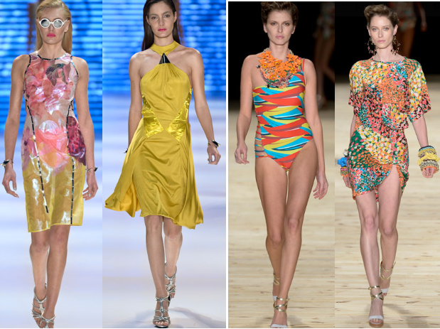 SPFW –  Iódice e Movimento apostam em florais, cores vivas e brasilidade no verão 2013