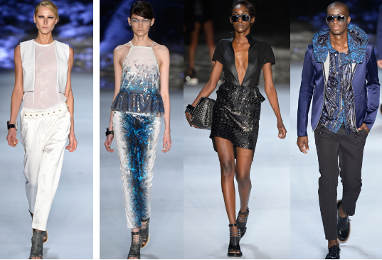SPFW Verão 2013 – Ellus propõe mergulho noturno em sua coleção