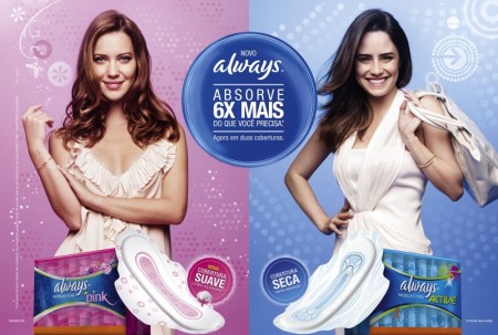 Saúde da mulher – Always amplia linha de absorventes