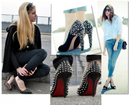 Passarela – Sapatos com spikes invadem os pés das fashionistas. Veja looks e onde comprar