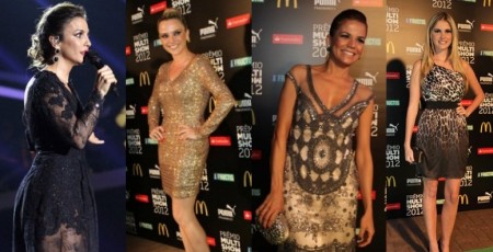 Vestidos de Festa – Veja os looks das celebridades brasileiras no Prêmio Multishow 2012