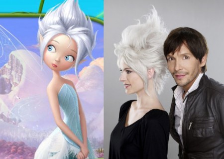 Cabeleireiro das estrelas faz penteado exclusivo para nova fada da Disney