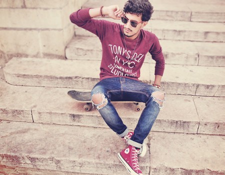 Moda masculina – Tendência Burgundy em looks para eles. O vinho é o novo preto