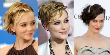 Penteados de festa para cabelos curtos – Dicas de looks