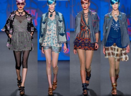Vestidos e looks com a cara do verão brasileiro – Anna Sui Spring 2013