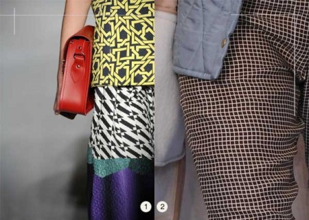 Estampas geométricas para o Inverno 2013