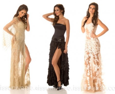 Miss Universo 2012 – Confira o glamour dos vestidos de festa das candidatas