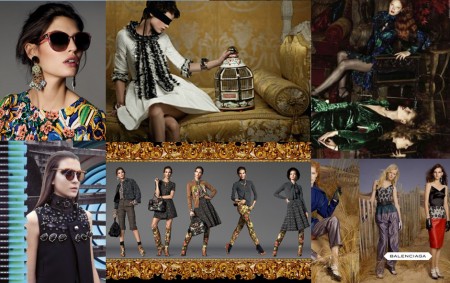 Tendências do  Inverno 2013 – Confira campanhas das marcas de luxo: Chanel, Prada, Dolce Gabbana, Gucci e Balenciaga