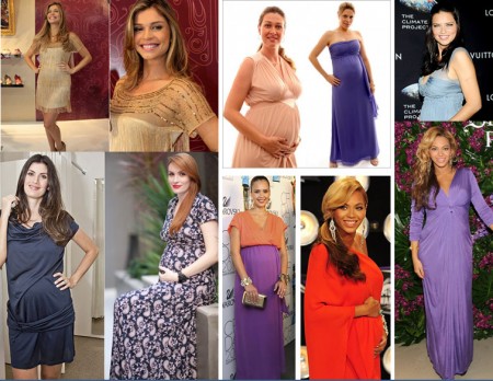 Grávidas Famosas  – Vestidos de festa para gestantes, veja dicas e sugestões de moda festa para ficar deslumbrante