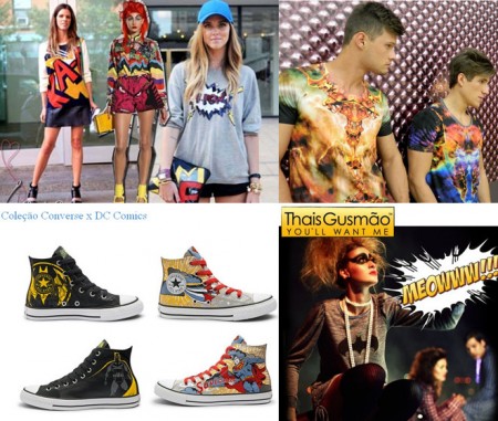 Personagens de quadrinhos viram Moda. Aprenda como fazer um sapato com imagens de HQ. Tendências 2013 / 2014