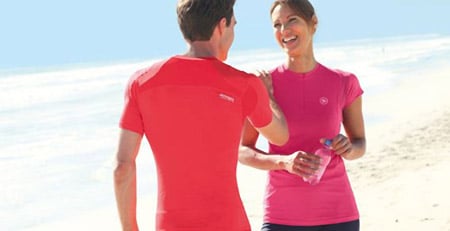 Moda Esportiva – Camisetas refrescantes são desenvolvidas com tecnologia têxtil