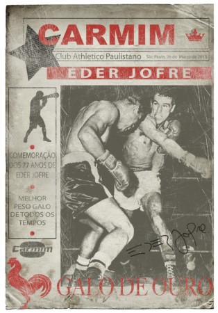 Eder Jofre – Conheça a camiseta comemorativa do grande ídolo mundial do boxe