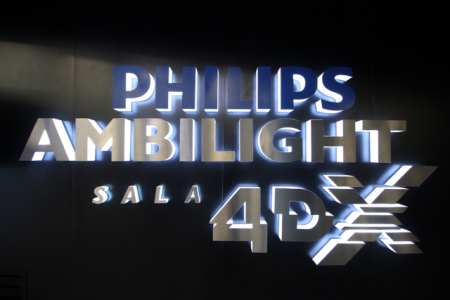Cinema 4DX uma super experiência – Philips inaugura a Philips Ambilight Sala 4DX em São Paulo