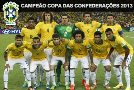 Vitória do País!!! Brasil Tetracampeão na Copa das Confederações