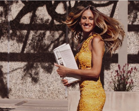 Maria.Valentina Verão 2014 – Sarah Jessica Parker na campanha da nova coleção, que aposta em rendas e estampas tropicais