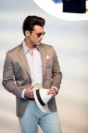 Making of Crawford Verão 2014 – Modelo Felipe Hulse estampa a nova campanha da marca