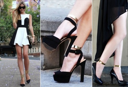 Ankle Cuff – As novas Tornozeleiras, Acessórios do Verão 2014