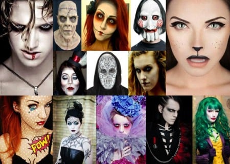 Fantasias de Halloween – Faça você mesmo um visual assustador com Máscaras e Maquiagens