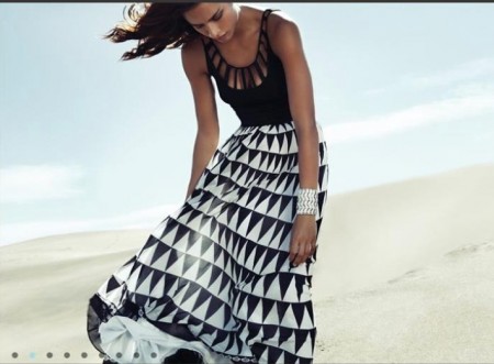 Looks com estampas geométricas para o Verão 2014