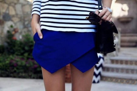 Tendências Verão 2014 – Skort, o short-saia assimétrico