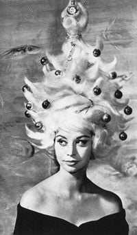 Christmas tree hair - 1962