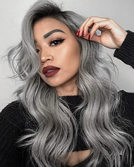cabelo cinza