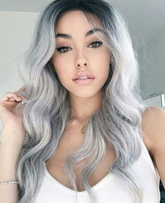 cabelo cinza
