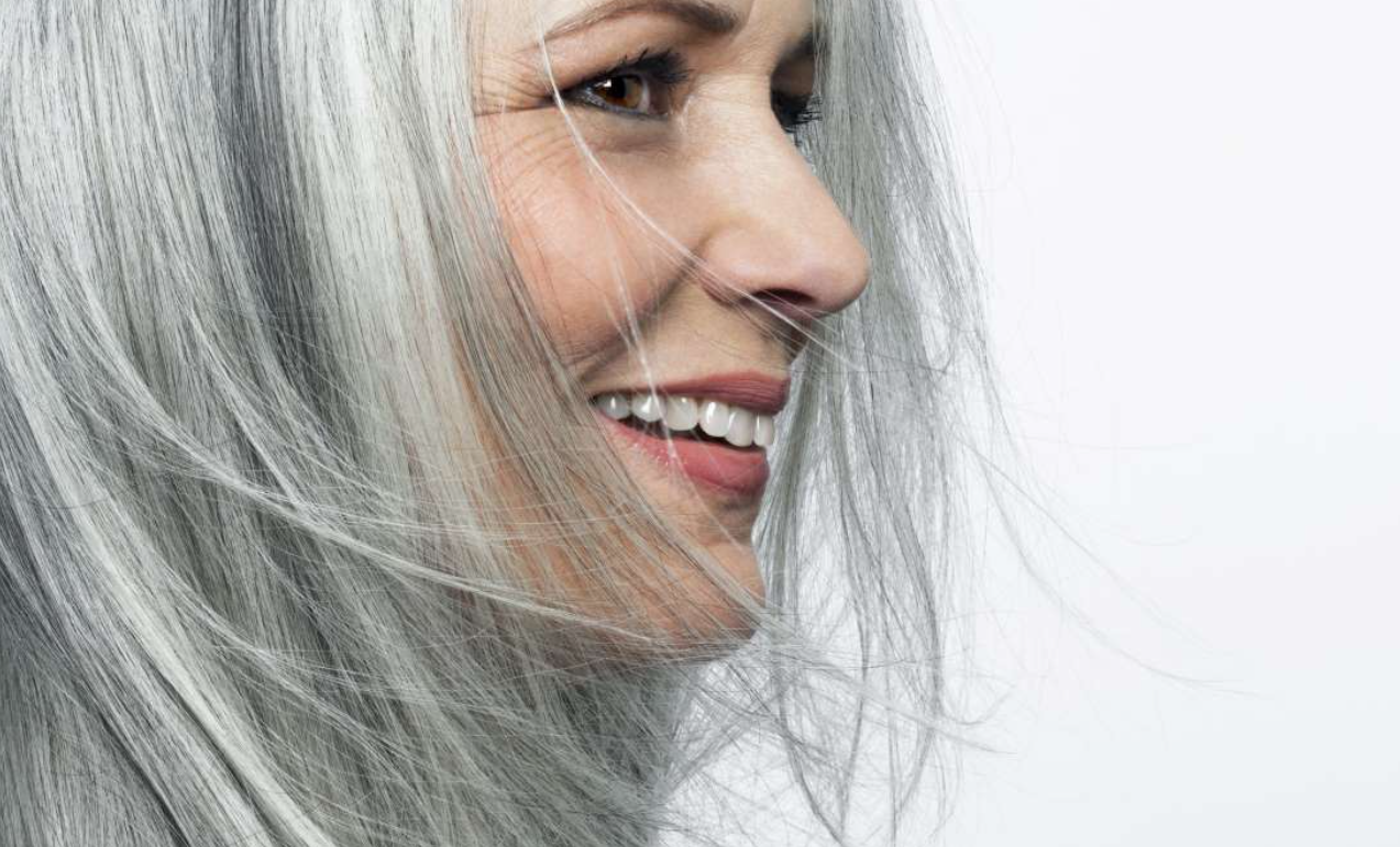 cabelo cinza