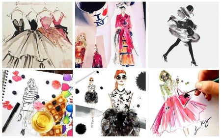 Moda e Arte – Ilustradores de moda para seguir no Instagram