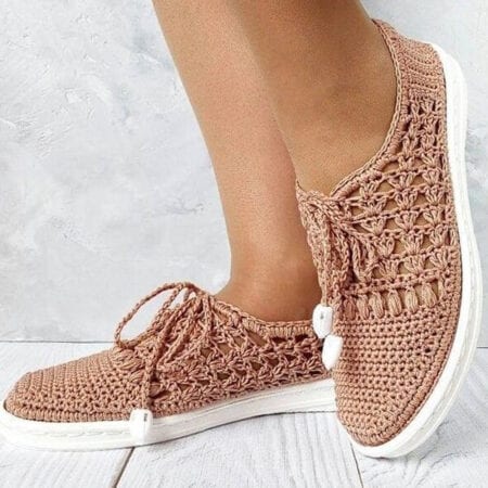 Sapatos de Crochê, como fazer – Inspiração, tutoriais e referências em Crochet  Shoes