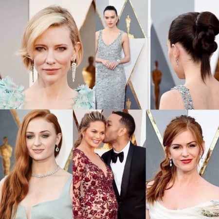 Os penteados e makes do Oscar 2016 – Dicas para madrinhas, casamentos e formaturas
