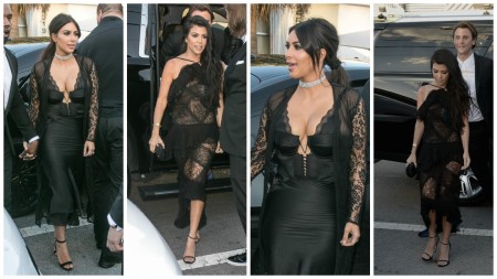 Lingerie Dress – Kourtney e Kim Kardashian arrasam com nessa tendência