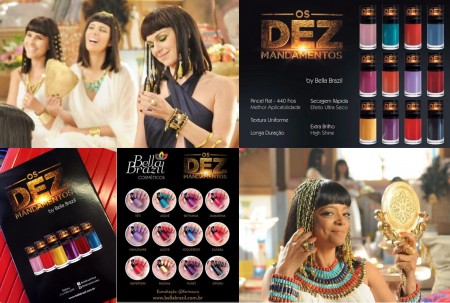Linha de esmaltes de “Os Dez Mandamentos ” celebra o sucesso da novela