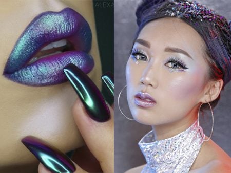 Maquiagem holográfica – A tendência que está tomando conta do Instagram