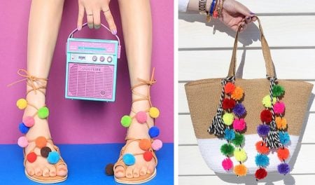 Pompom – Faça você mesmo: bolsas, sandálias e muito mais