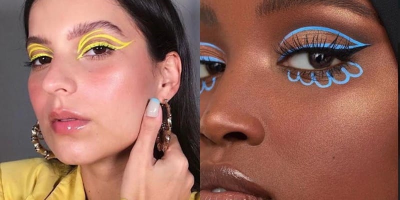 make e delineado ousado