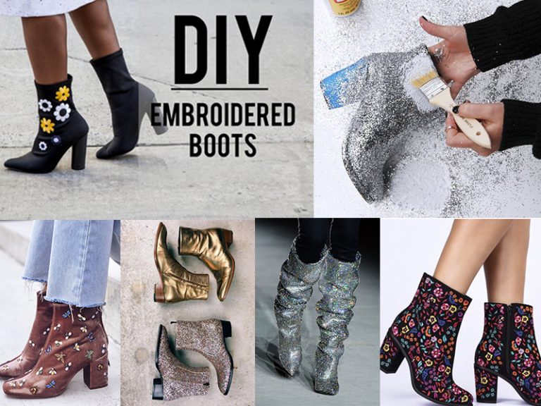 Customização de botas – Aprenda a fazer em casa 12 modelos tendência do Inverno 2017