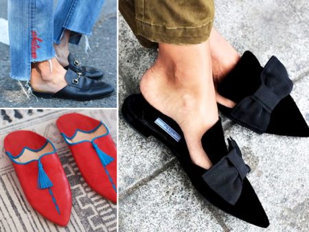 Mules e babouches trazem elegância e conforto para os pés do Verão 2018