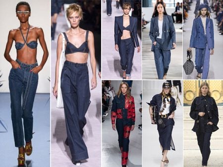 Jeans do Verão 2018 / 2019 – As principais novidades de Nova York, Londres, Paris e Milão + onde comprar