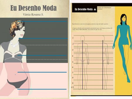 Eu Desenho Moda – Livro ensina técnicas para criar croquis facilmente