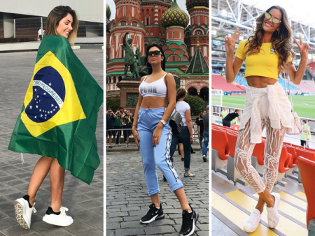 Looks para torcer – O estilo das namoradas dos jogadores na Copa do Mundo