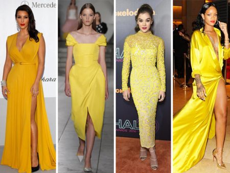 Vestidos de festa amarelos – Como usar a tendência vibrante da vez
