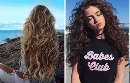 cabelos com ondas