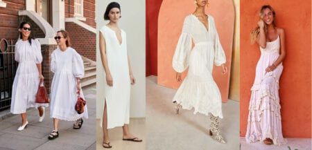 Vestidos brancos de Réveillon – 60 imagens, dicas de look e 5 super tendências
